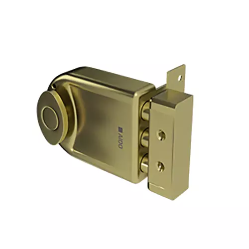AIDO XL-C 1212 Rim Lock Tri D Bolt Antique Finish