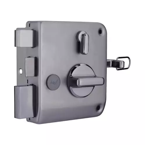 Godrej 1CK Deadbolt Tribolt Ultra XL+ Matte Black Nickel Finish, 6949