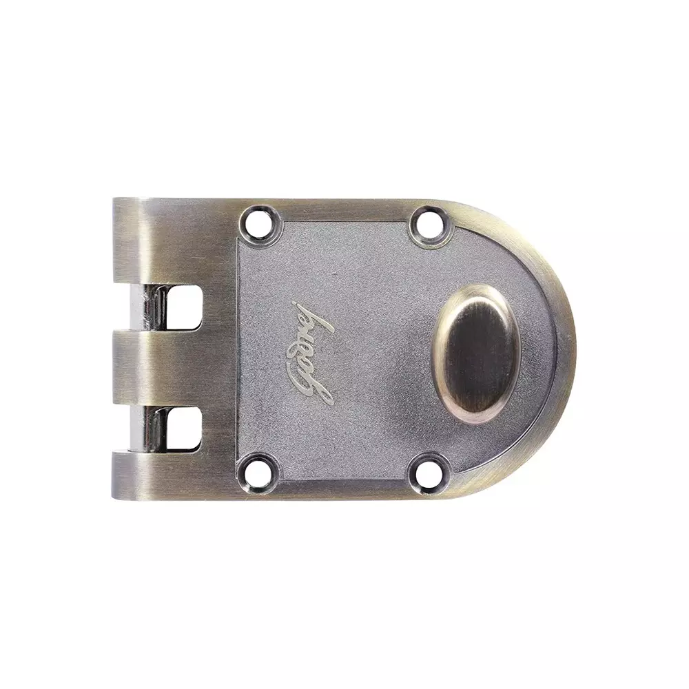 Buy GODREJ Vertibolt Ultra 1CK Rim Lock with 4 Keys 126x73x46 mm ...