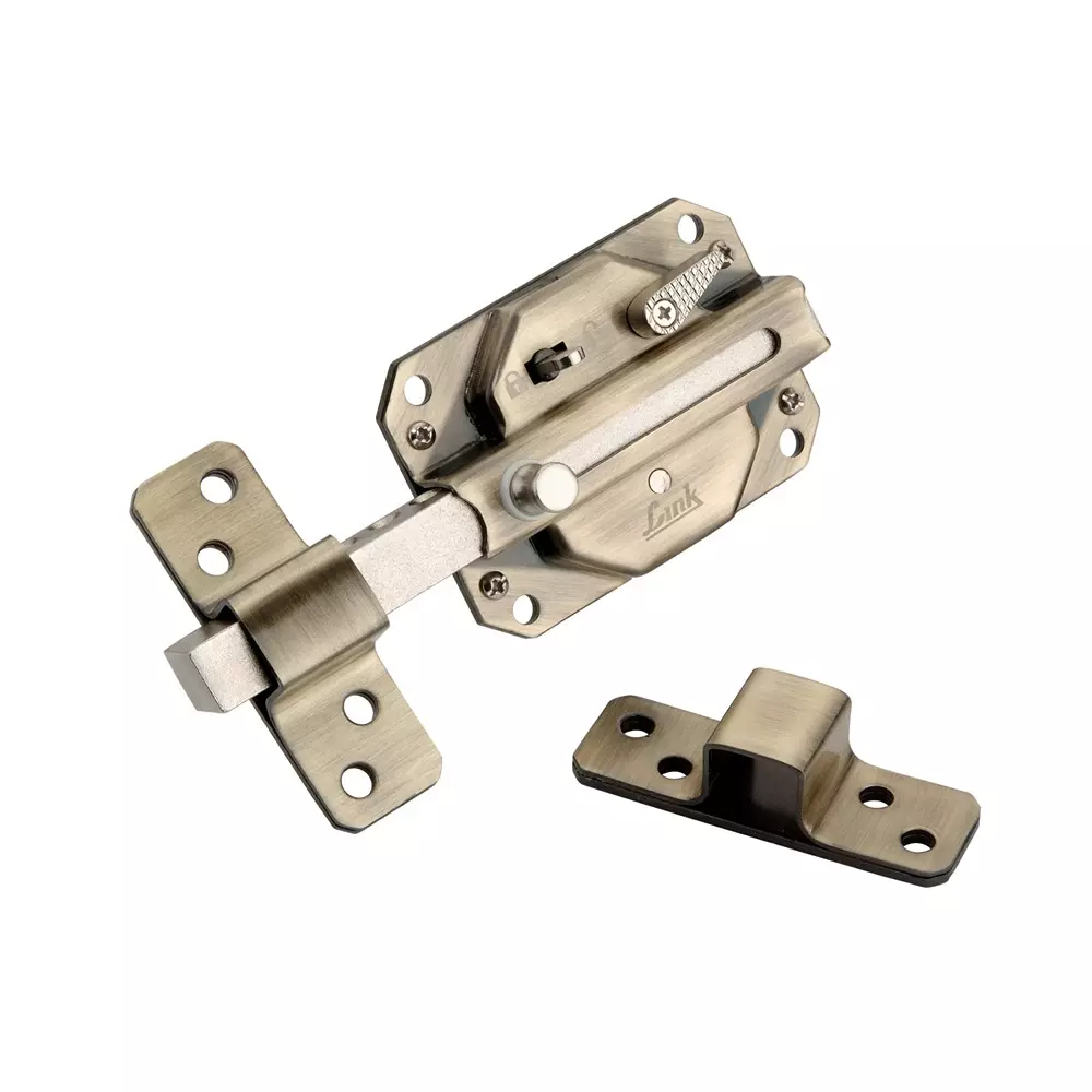 Link Sparta Main Door Lock 3 Keys 6 Turn Antique Finish