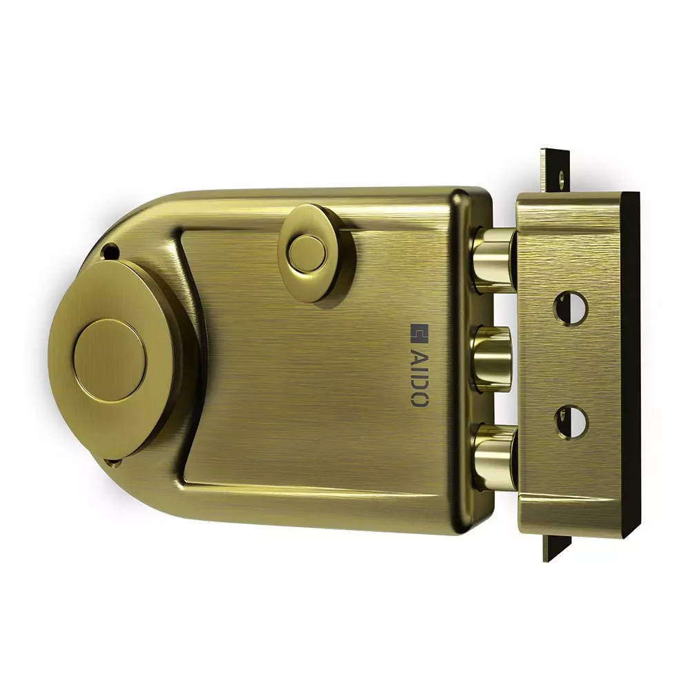 AIDO XL-C 1208 Rim Lock Tri Version Antique Finish