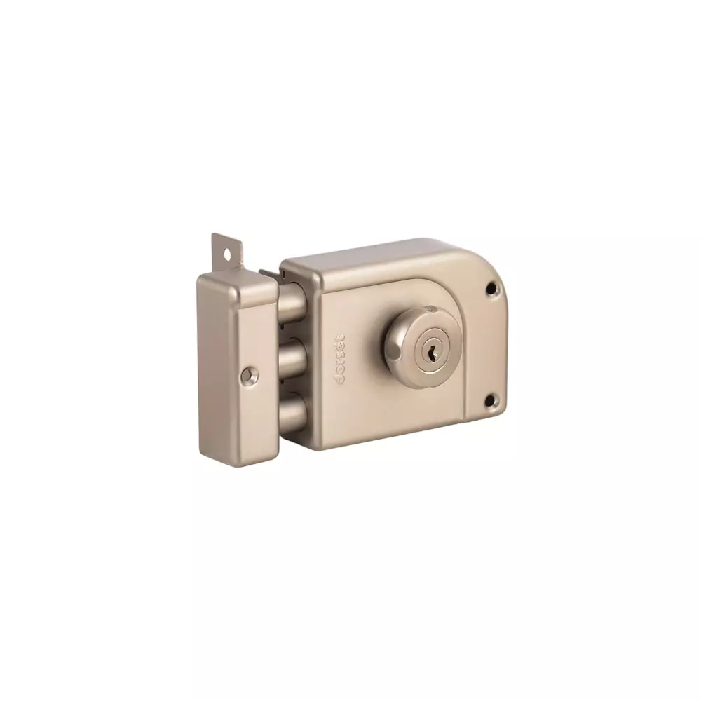 Dorset Phantom Series Trio Lock Dead Bolt Both Side Key Model Satin Nickel Finish Type, PHA302