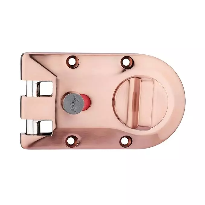 Godrej Rimlock 1CK (With Privacy) Vertibolt Ultra XL+ Rose Gold Finish, 6383
