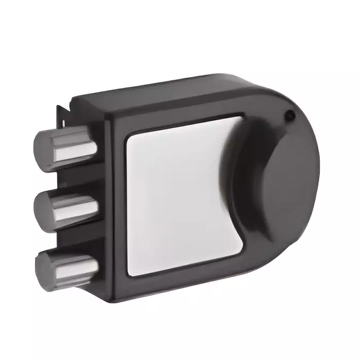 Jainson Locks Protec Armor X3 Ultra + Led 4 Keys Jet Black Finish, 327