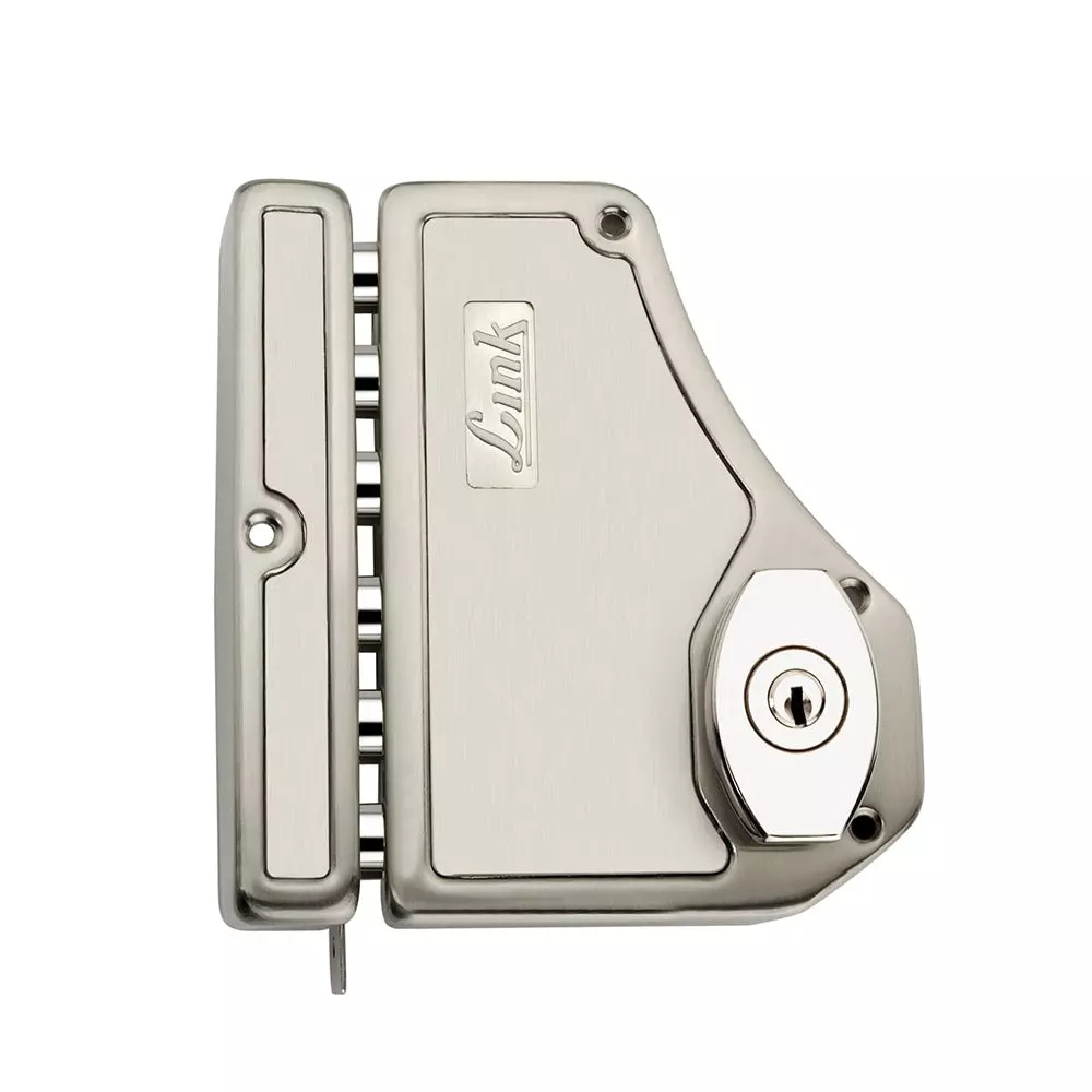 Link Voltstorm Dead Bolt Hi-Tech Keys Both Side Key Stainless Steel Finish