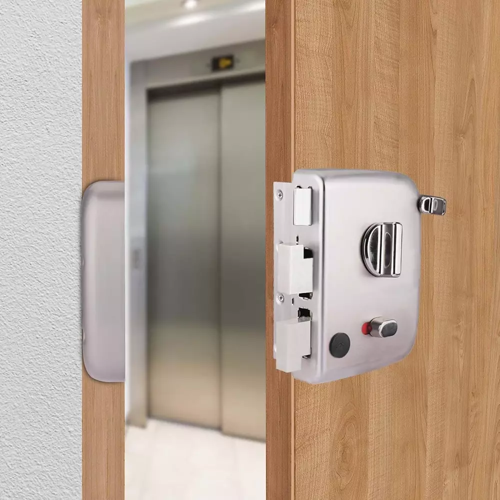 Godrej 1CK Deadbolt Centuar Ultra XL+ Satin Nickel, 9143