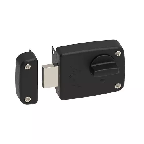 Godrej Reversible Pin Cylinder 1CK Deadbolt Deadbolt Compact Textured Black Finish, 7309