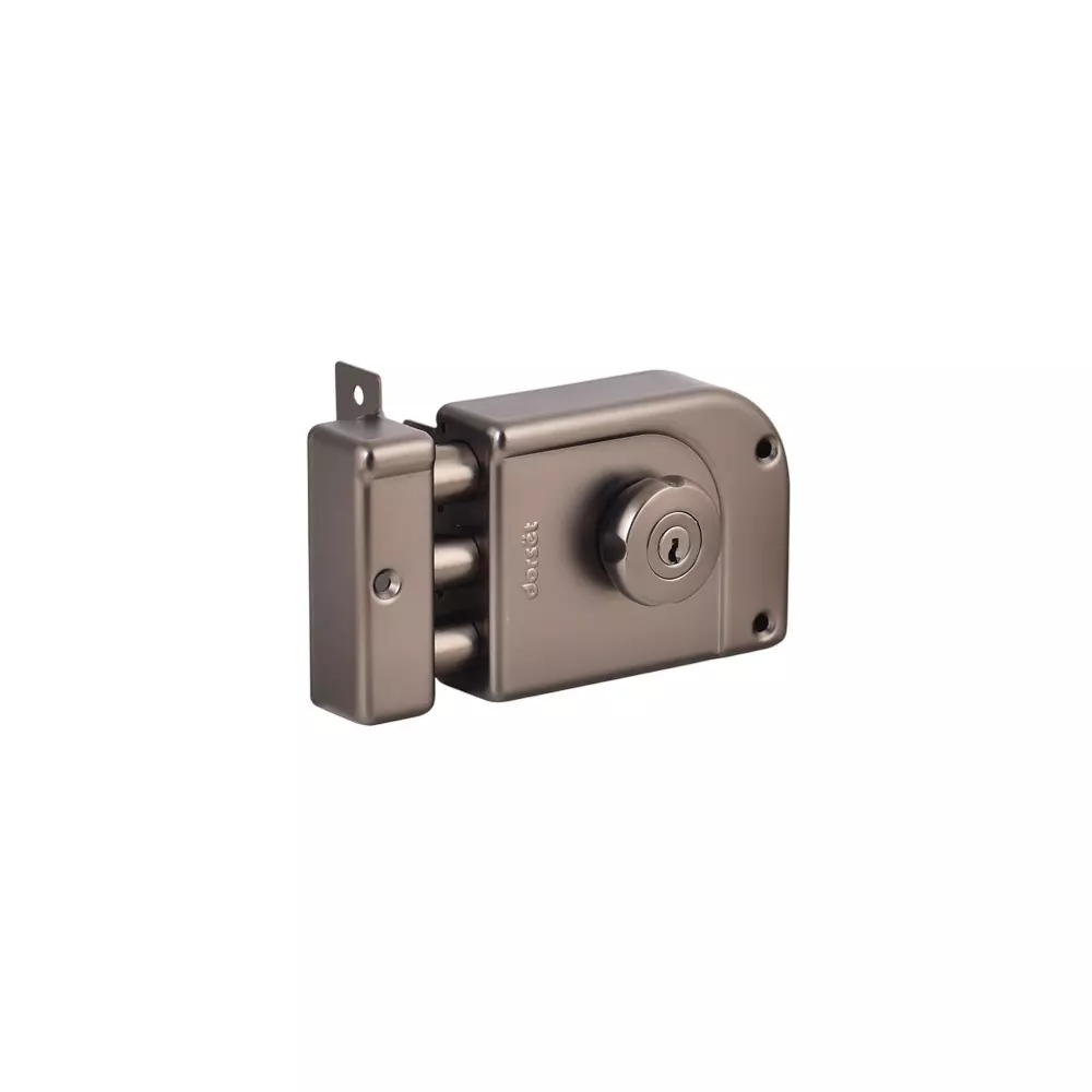 Dorset Phantom Series Trio Lock Dead Bolt Both Side Key Model Tatanium Matt Finish Type, PHA302
