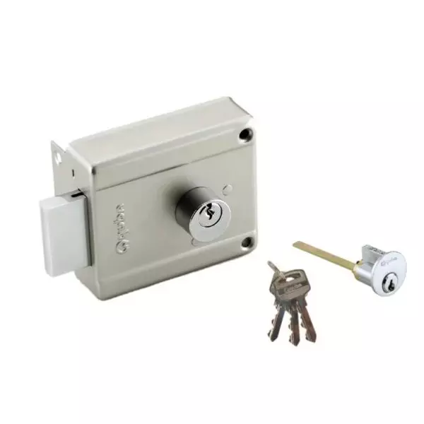 Quba Magna Dead Lock - Both Side Key With Regular Key SS Finish, Q 224