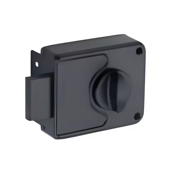 Jainson Locks Protec Dead Bolt Ultra 4 Keys Jet Black Finish, 312