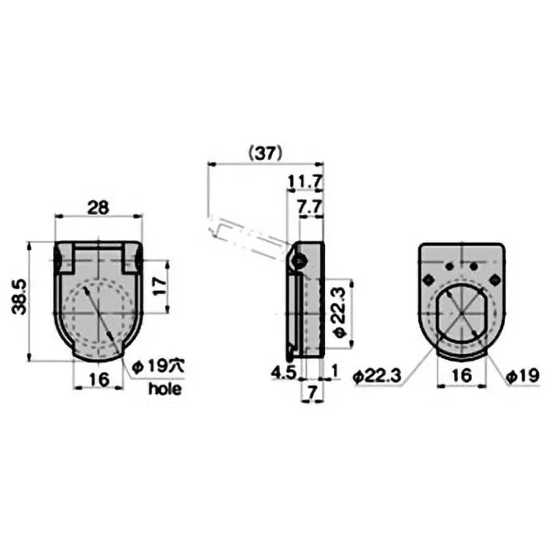 TAKIGEN Cylinder Cap Zinc Alloy Satellite Chrome Plating, C-335-2