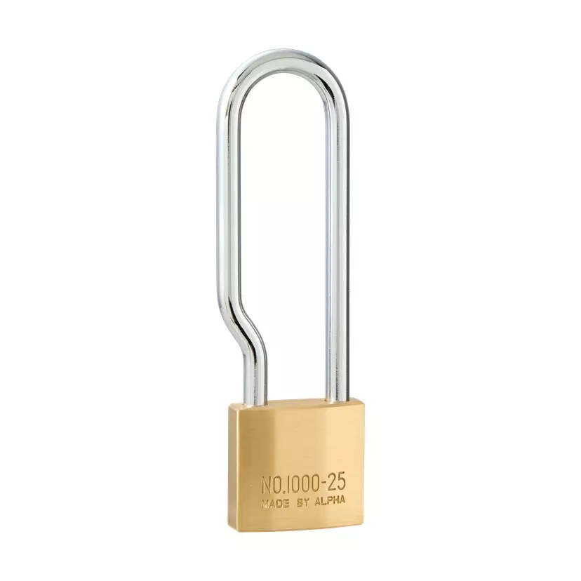 TAKIGEN Padlock 59 mm Height Φ4.5 mm Hanging Metal Diameter, C-555-25L/S