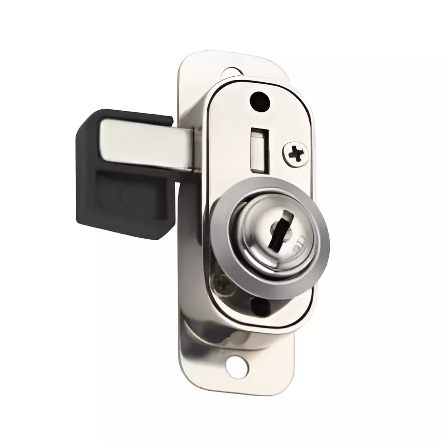 Jainson Locks Center Sliding Lock 25 mm S.S Finish, 124