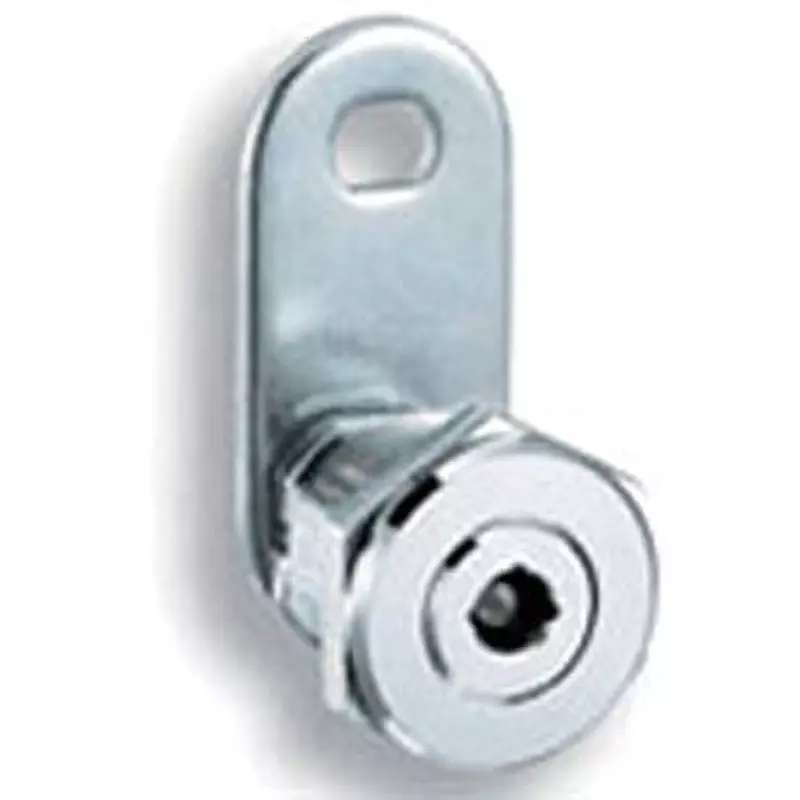 TAKIGEN Coin Lock Multi Chrome Plating 66 g, C-197-12 Different Keys, Single Key