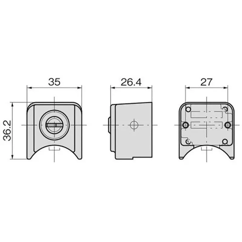 takigen-double-lock-unit-aluminum-alloy-for-waterproof-separate-handle-ac-372-fs-3