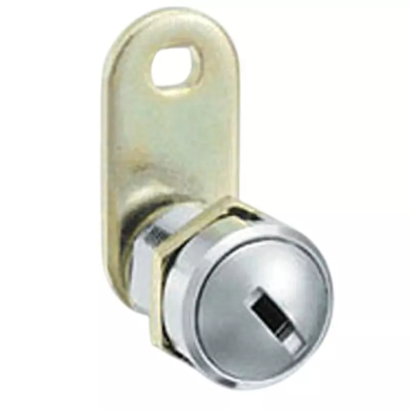 TAKIGEN Destruction Prevention Personal Coin Lock Chrome Plating, C-288-SD Different Key