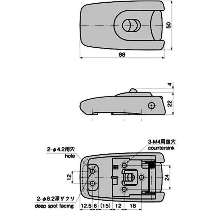 takigen-double-lock-fastener-cp-114