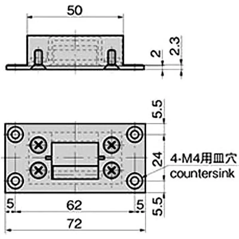 TAKIGEN Latch Lock for Stainless Steel Rod (Receiving Side), AC-25-RE