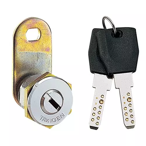 TAKIGEN Personal Coin Lock Mini 52 g with 2 Keys and Clasp, C-89-2 Different key