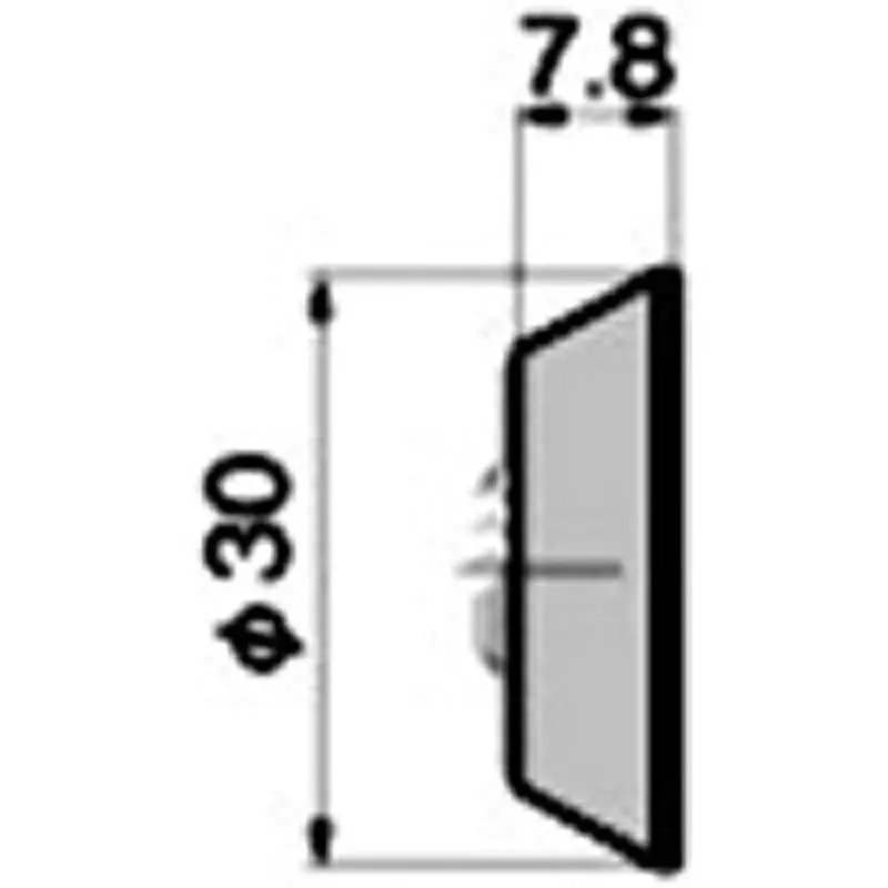 TAKIGEN Personal Coin Lock Idle Ring Chrome Plating, C-288-OP-1