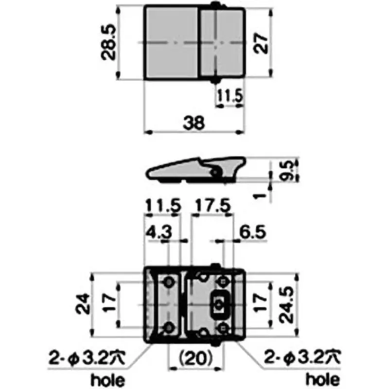takigen-stainless-square-snap-lock-61124674