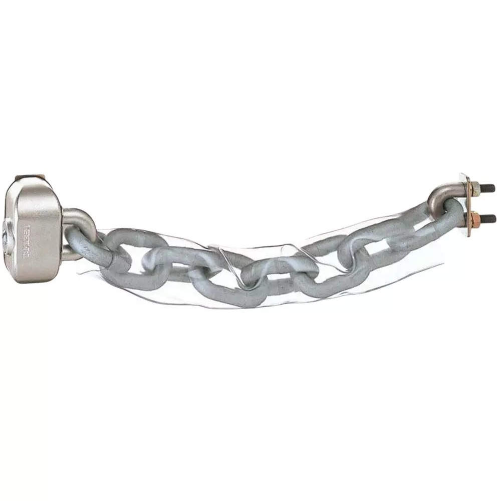 TAKIGEN Stainless Steel Hard Chain Lock, C-1577-B Different key