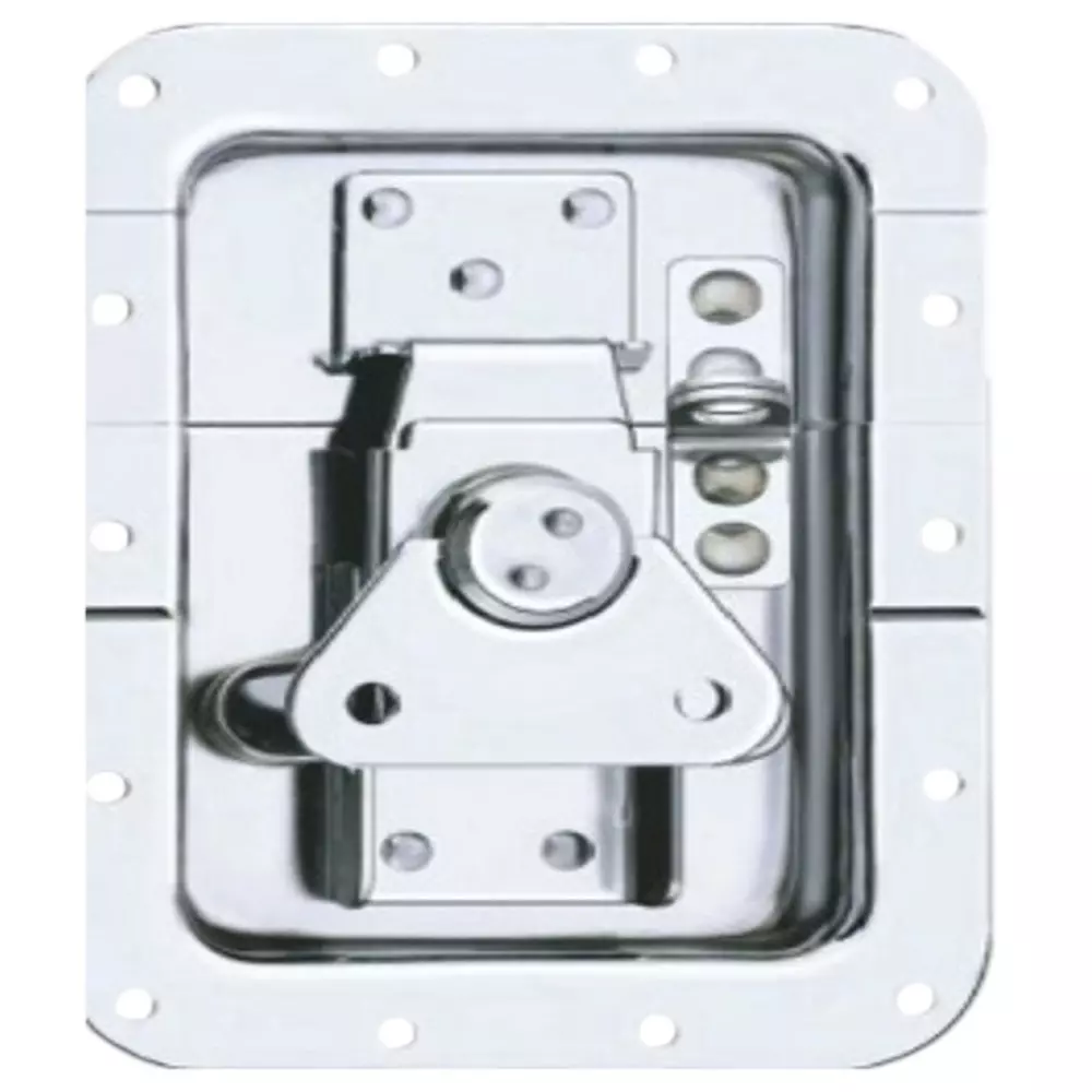 Le CAM Big Butterfly Lock Chorme Finish Mild Steel Silver For Flight Case, BFL 001