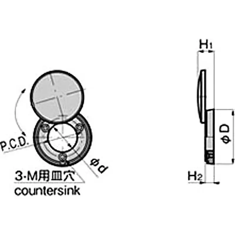 TAKIGEN Cylinder Lock Cap, C-135-2