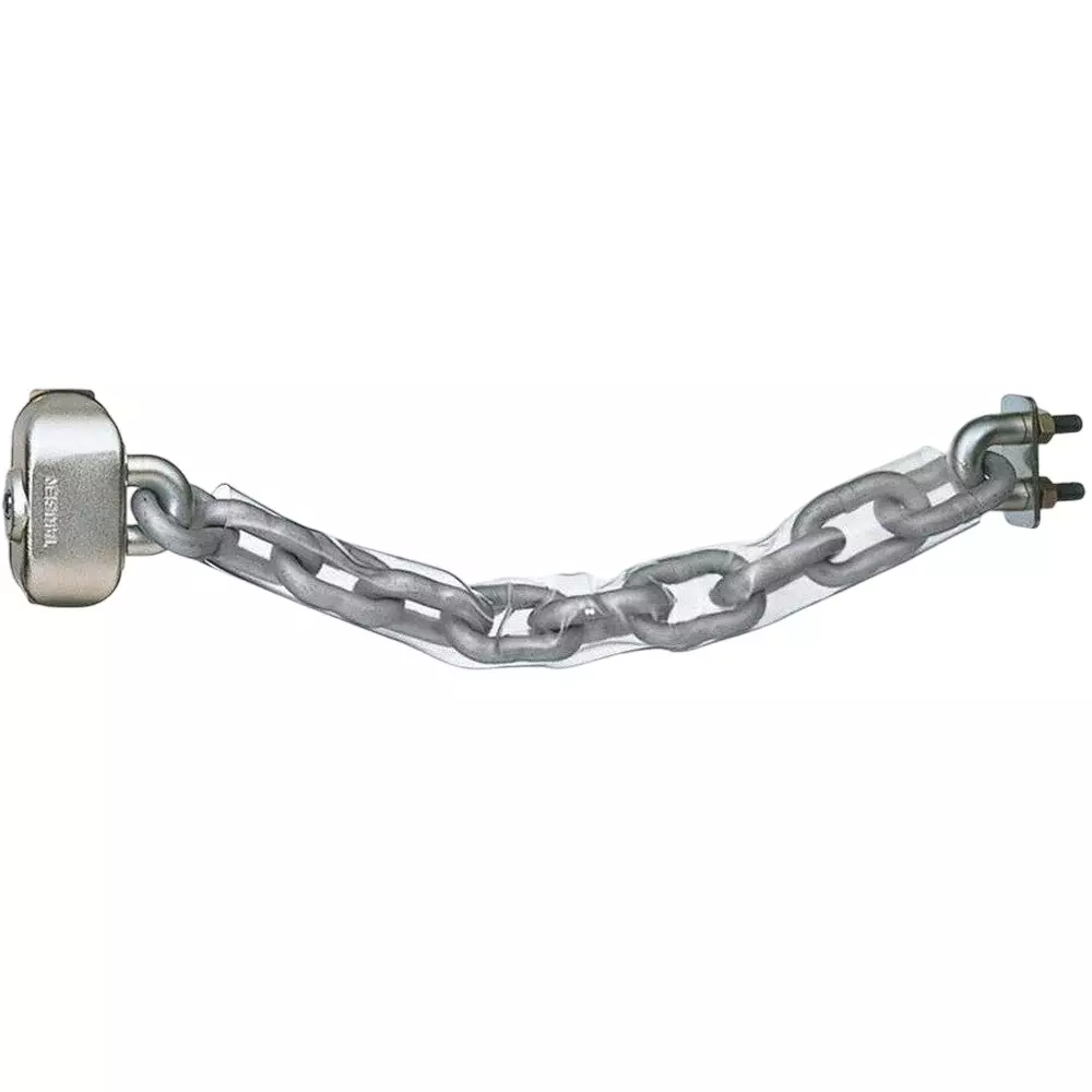 TAKIGEN Safety Corner Lock IV Stainless Steel Nickel Plating, C-1577 Different key