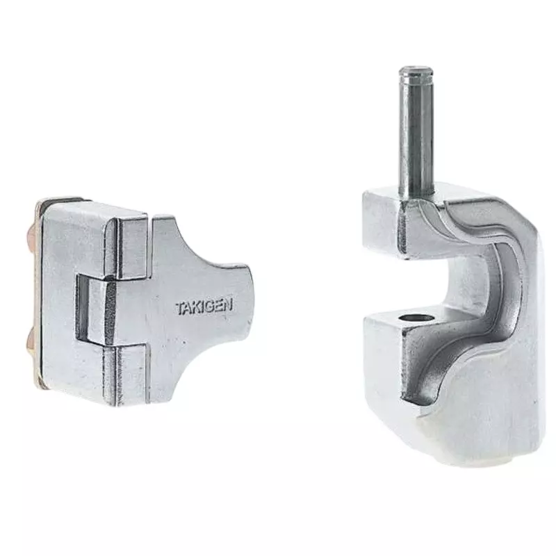 TAKIGEN Stainless Steel Corner Lock II Electropolishing, C-1567-L No lock