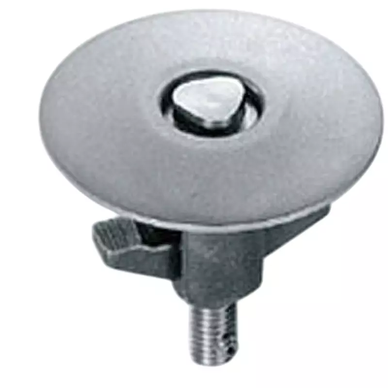 TAKIGEN Stainless Steel Manhole Lock Bead Shot Finish, C-1269-A