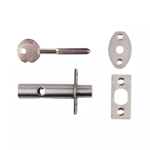 GEZE Shaft Lock, Size 60 mm, SS Finish and Stainless Steel 304 Body, 8115626