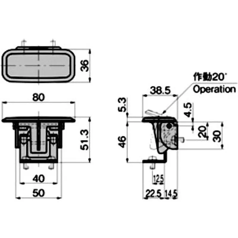 TAKIGEN Hatch Lock Stainless Steel Barrel Polishing, C-368