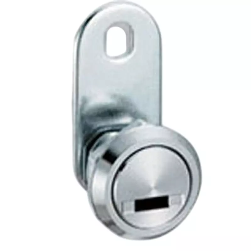 TAKIGEN Sidebar Lock Try Zinc Alloy Chrome Plating, C-187-S-1 Different Keys W/2