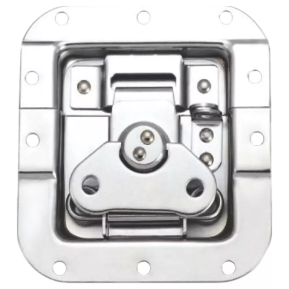 Le CAM Medium Butterfly Lock Chorme Finish Mild Steel Silver For Flight Case, BFL 002