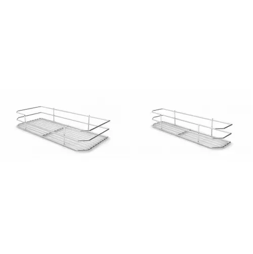 Hettich Pull Out Basket 360 x 220 x 90 mm and Door Shelf Basket 335 x 110 x 90 mm  9235979