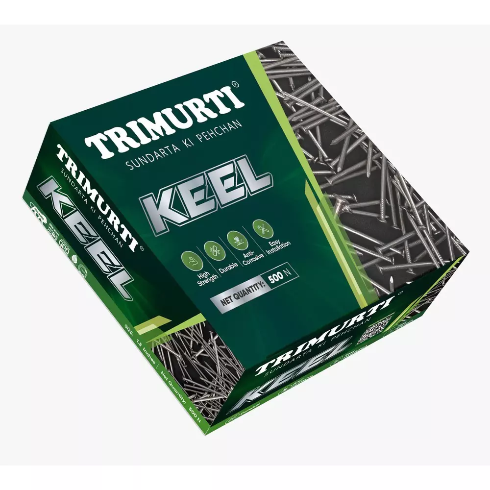 Trimurti Strong Hardware keel (Wall Nails) for Buildings, Hanging Photo Frames Picture (Pack of 500 Pcs)