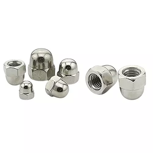 GENERIC Stainless Steel Dome Head Nut M10 (Pack of 25 Pcs)