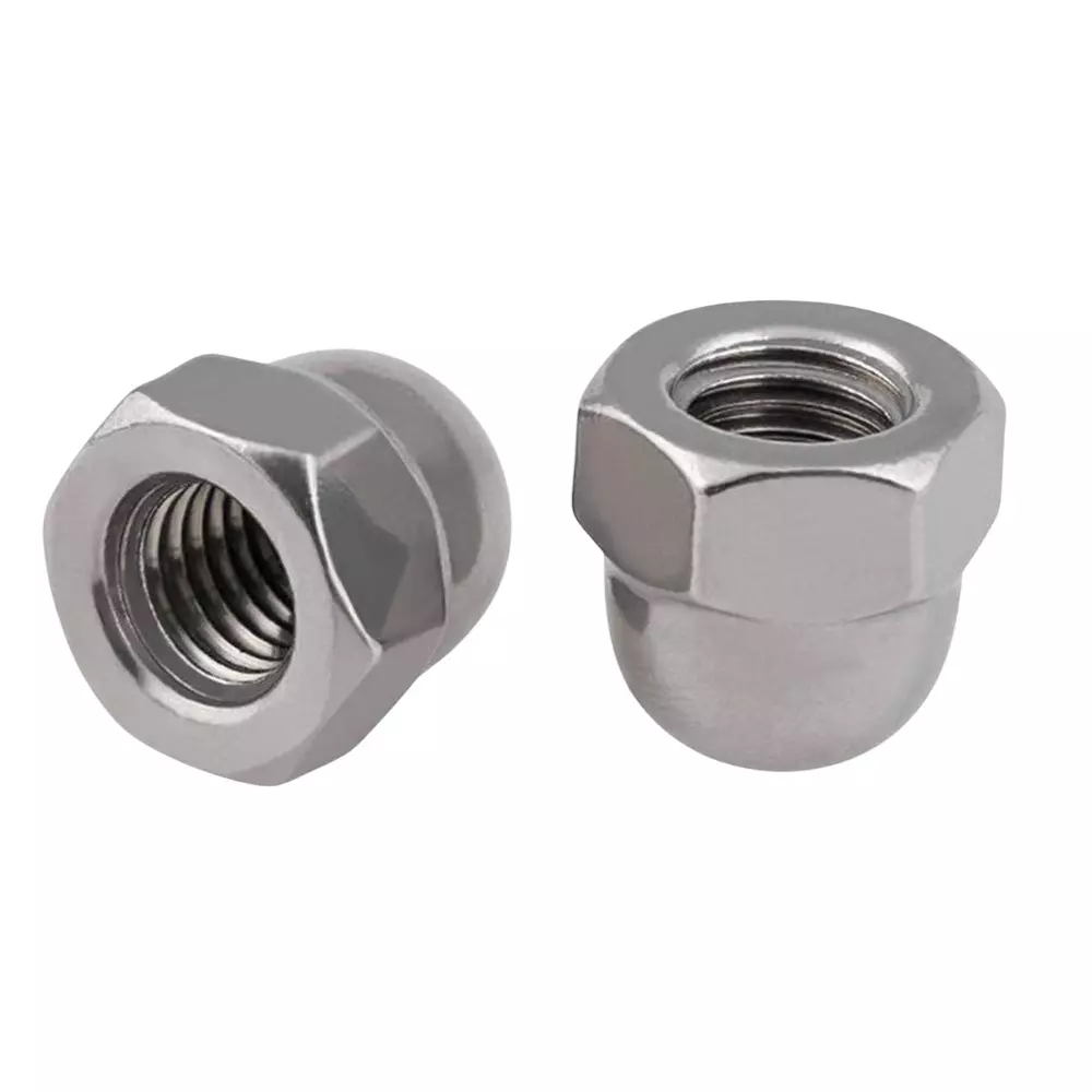 GENERIC Stainless Steel Dome Head Nut M4 (Pack of 50 Pcs)