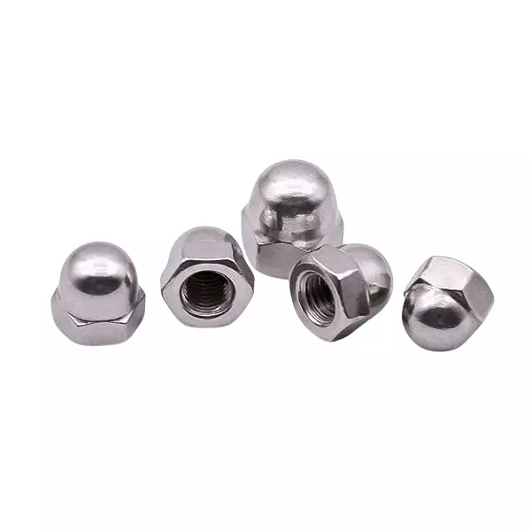 GENERIC Stainless Steel Dome Head Nut M4 (Pack of 50 Pcs)
