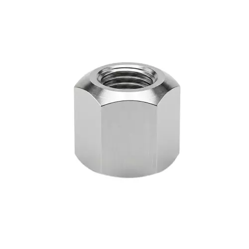 Unique Hex HI Nut DIN No 6330 Round Silver for M14 Screw Use, U 20
