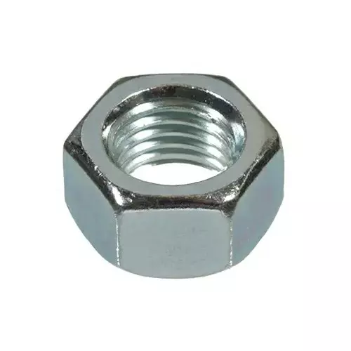 Tanish Enterprises Stainless Steel Hex Nut SS 202 Grade As Per BS 1083 and 3/4 inch (19.05 mm) Diameter (Pack of 100)