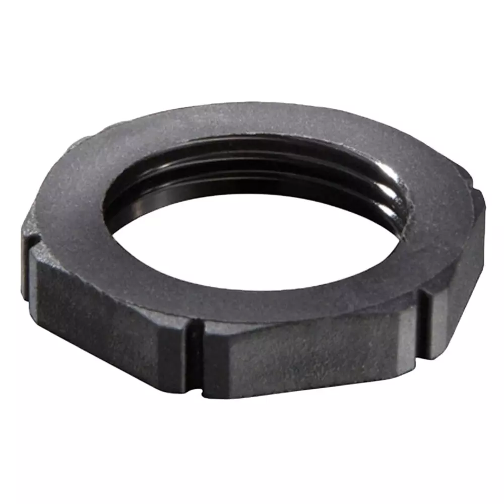 WISKA Lock Nut M Thread 45 mm Collar Diameter 6 mm Length, EMUG 32 BK