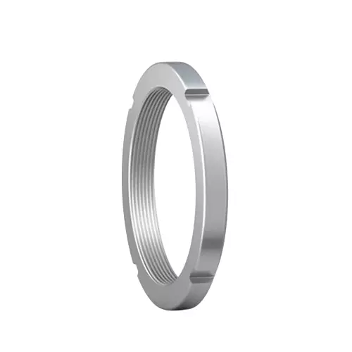 JMC Round Steel Lock Nut M105x2 Thread, KM21