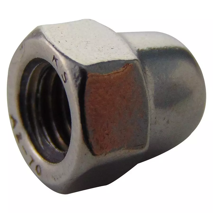 TR FASTENINGS DOME NUT, S/S, A2, M6, PK50, M6- DNA2-S50- (Pack of 50 Pcs)