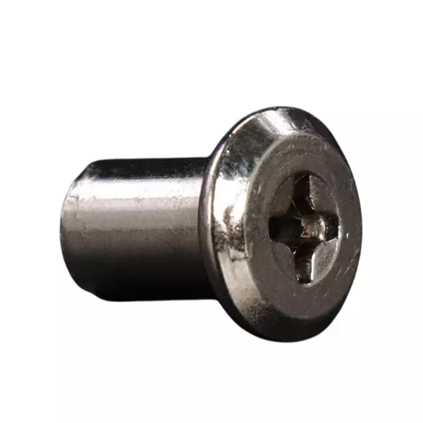 Ebco Sleeve Nut Nickel Plated Finish, Size M6 x Ø 8 mm x 11 mm for Assembling Furniture, SN-611-8 (Pack of 500)