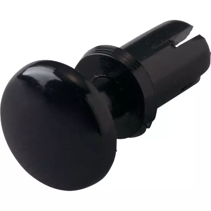TRUSCO Plastic Push Rivet Nylon 3.1 mm Hole Dia Black, TPR3055-BK (Pack of 50 Pcs)