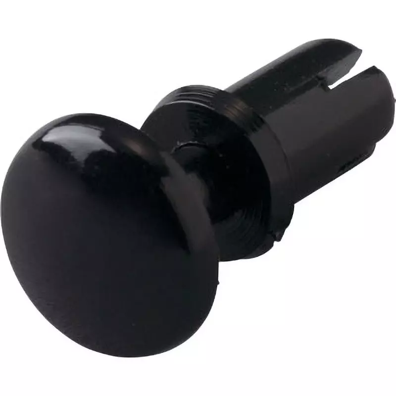 TRUSCO Plastic Push Rivet Nylon 2.7 mm Hole Dia Black, TPR2648-BK (Pack of 50 Pcs)