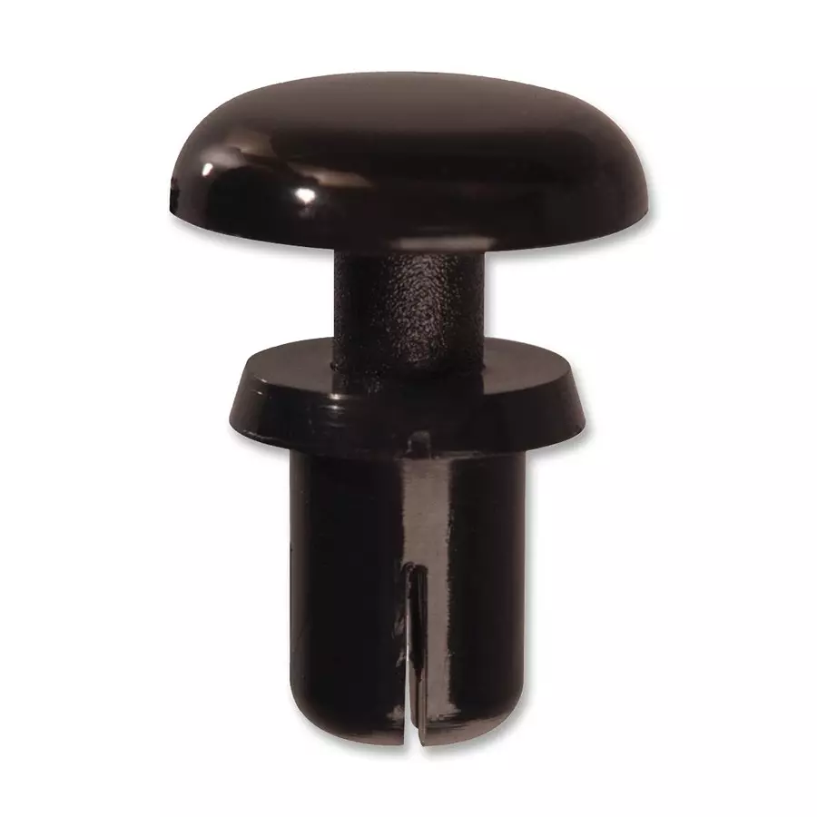 TR FASTENINGS SNAP RIVET, NYLON 6, 6MM, 8MM, PK100, TRSR6080B (Pack of 100 Pcs)