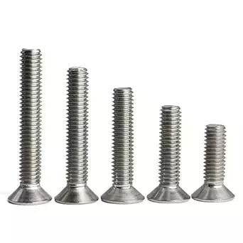 GENERIC 6x10 mm Mild Steel CSK Allen Head Screw (Pack of 100 Pcs)